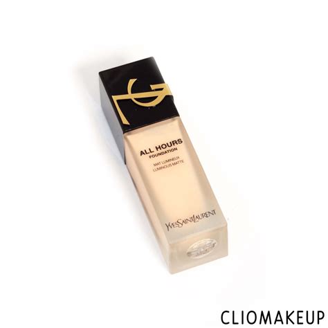 fondotinta yves saint laurent all hours recensioni|YSL All Hours Foundation Review: The Long.